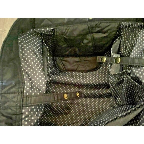 Mammy Roo Diaper Handbag Crossbody Shoulder Bag Black Many Pockets - Picture 15 of 16